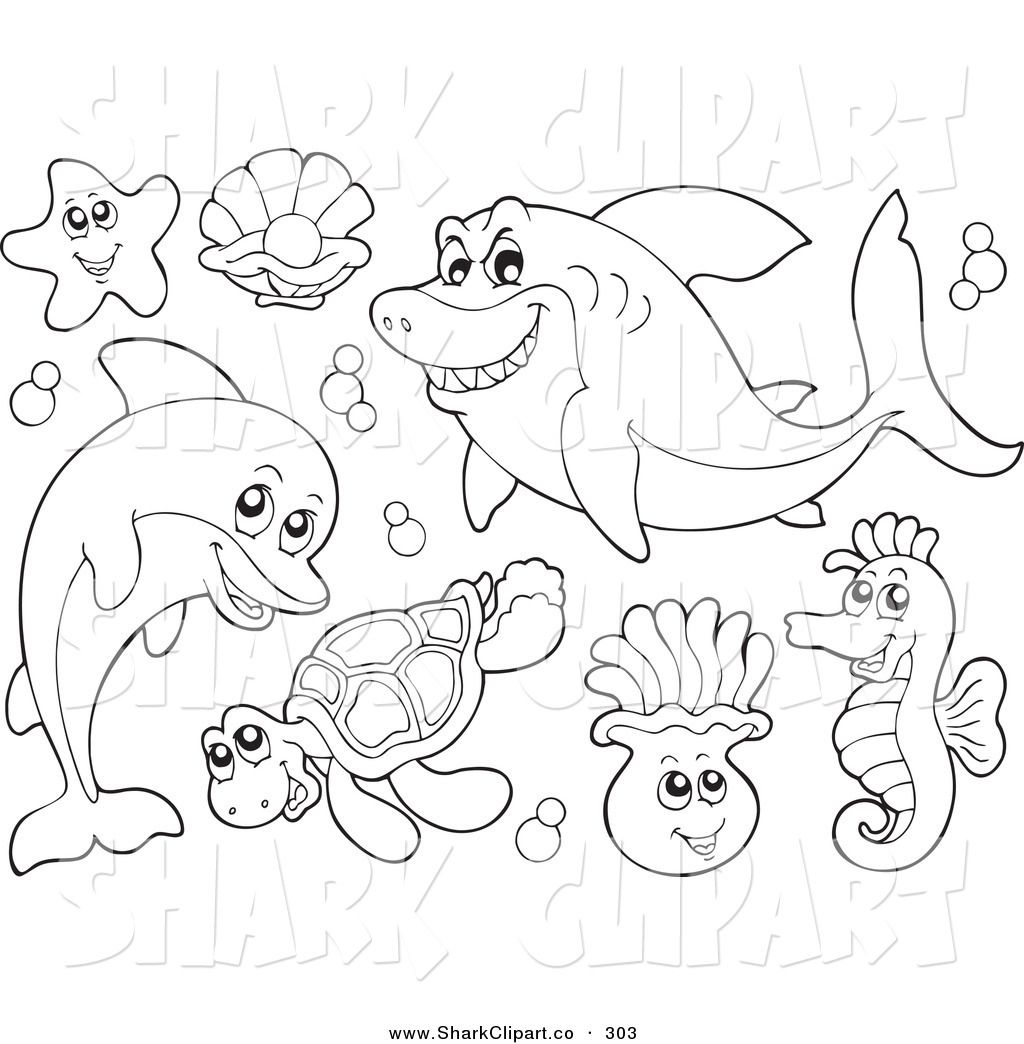 Sea creatures coloring pages coloring pages astonishinga animals coloring image ideas pages