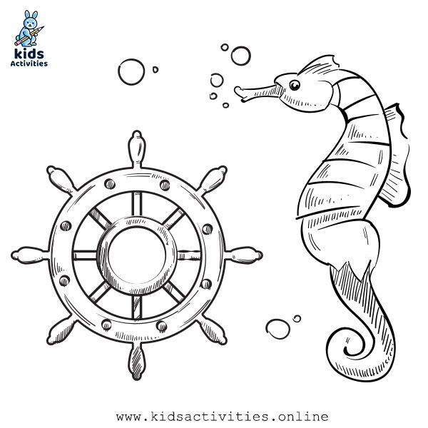 Free printable sea animals coloring pages â kids activities