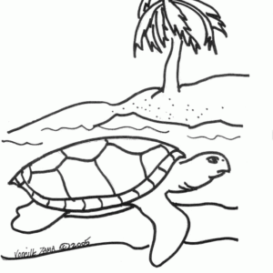 Sea turtle coloring pages printable for free download