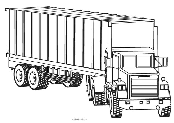 Free printable truck coloring pages for kids cars coloring pages truck coloring pages coloring pages