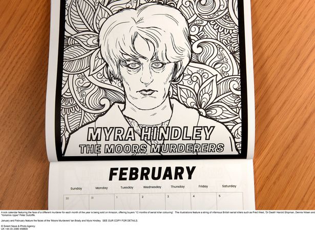 Amazon selling sick serial killer calendar featuring murdering sts for