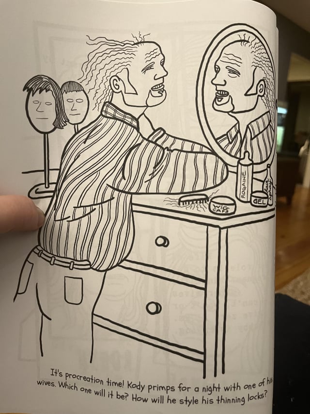 A deranged coloring book my bff got me rtlcsisterwives