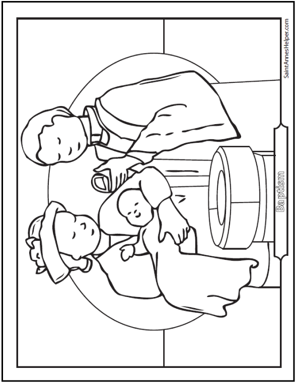 Catholic sacraments âïâï catechism and sacrament coloring pages