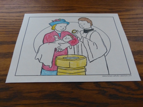 Catholic sacraments âïâï catechism and sacrament coloring pages