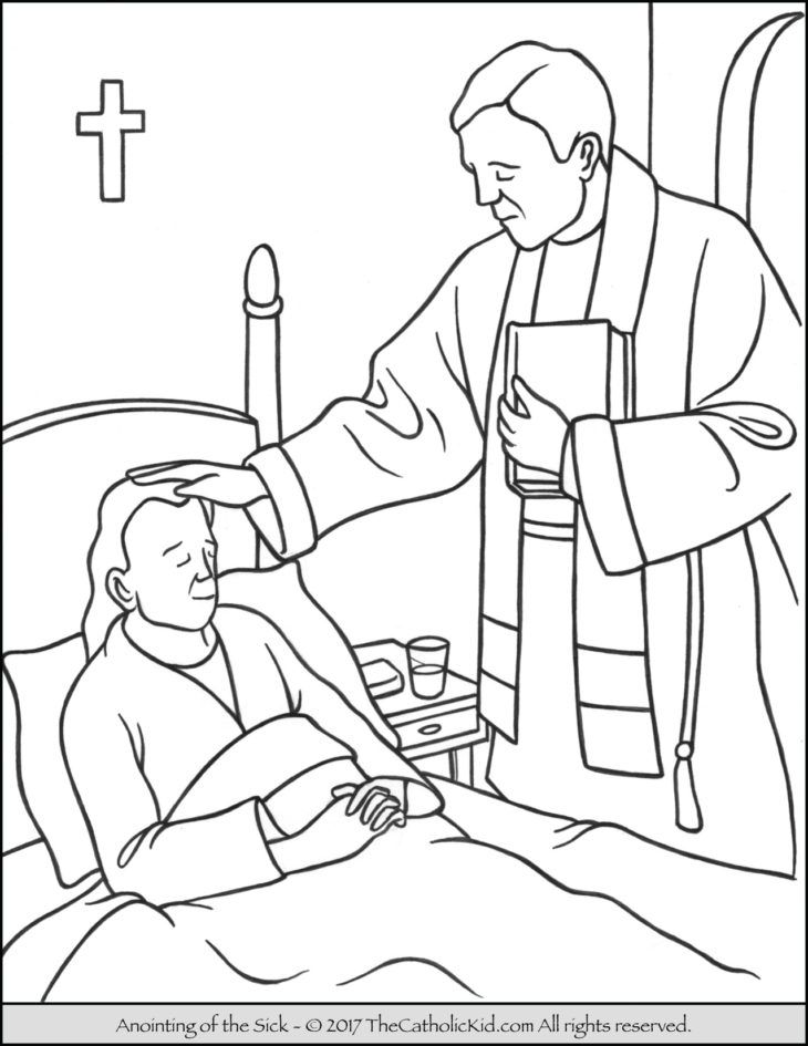 Catholic sacrament coloring pages catholic coloring seven sacraments bible coloring pages