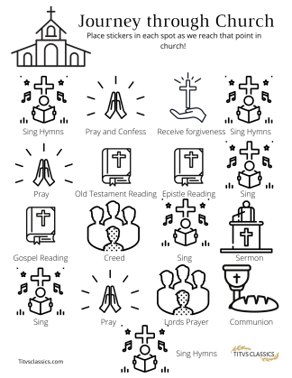 Church printables â titvs classics