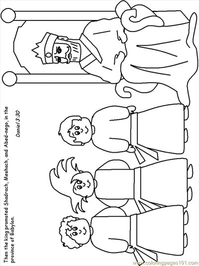 Shadrach meshach and abednego bible coloring coloring pages inspirational bible coloring pages