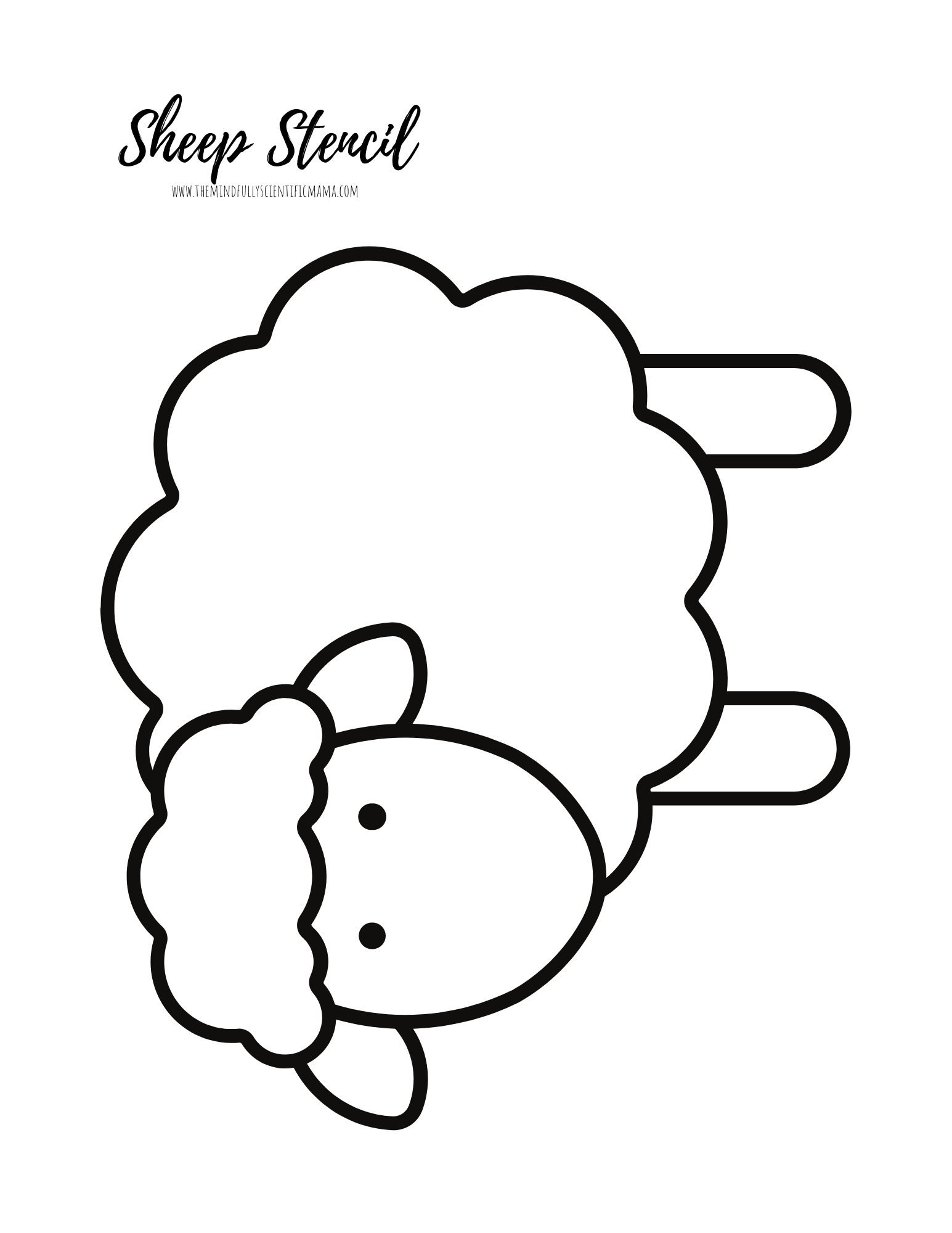Easy cotton ball sheep crafts