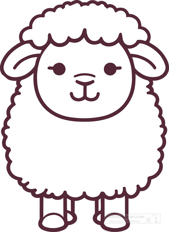 Sheep clipart