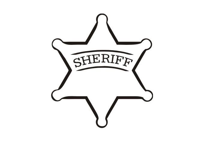 Sheriff badge sheriff badge coloring pages police badge