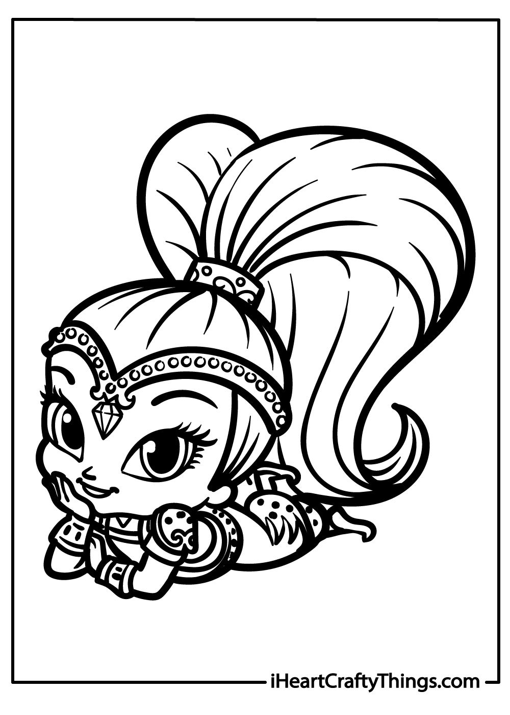 Shimmer and shine coloring pages free printables