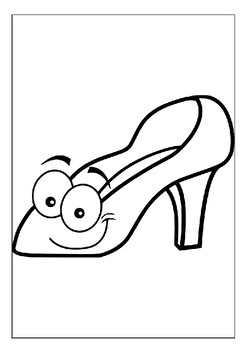 Add some color to your shoe collection with printable shoes coloring pages pdf