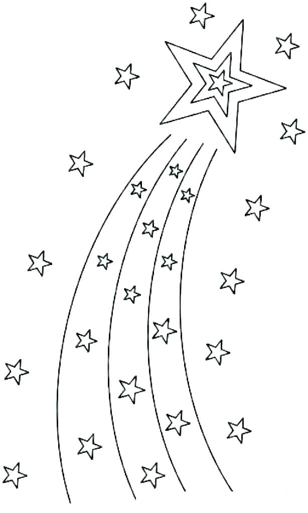 Stars coloring pages