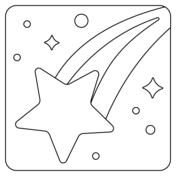 Shooting star coloring pages free coloring pages