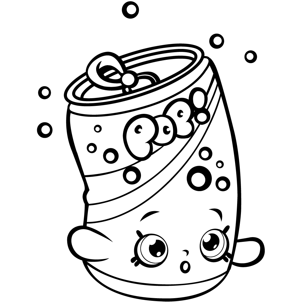 Shopkins coloring pages