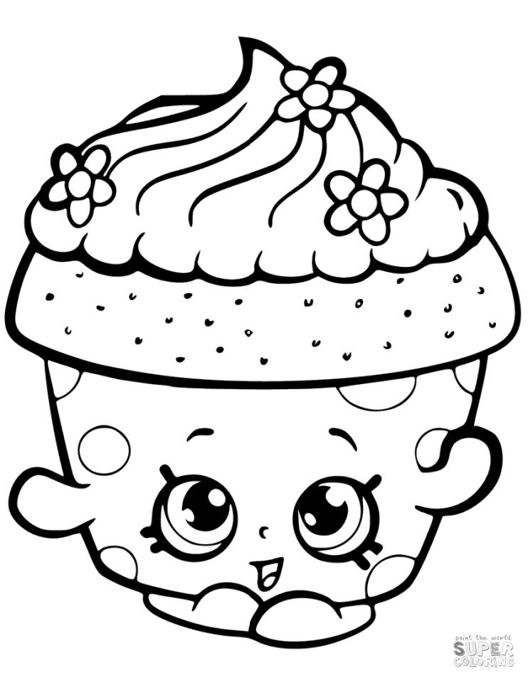 Free printable shopkins coloring pages