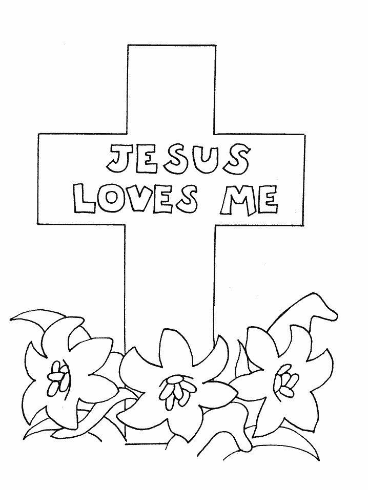 Free printable cross coloring pages for kids jesus coloring pages love coloring pages easter coloring pages