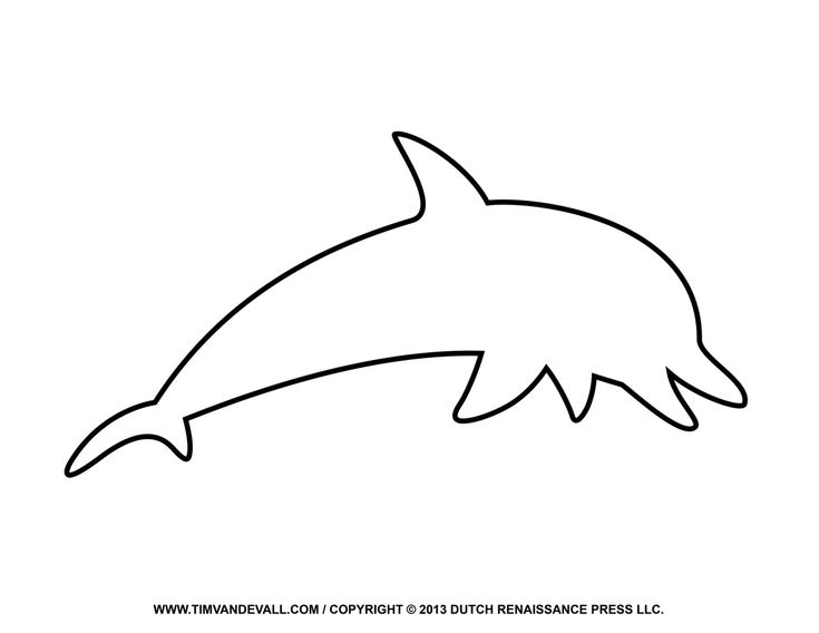 Free dolphin clipart printable coloring pages outline silhouette animal outline dolphin clipart outline drawings