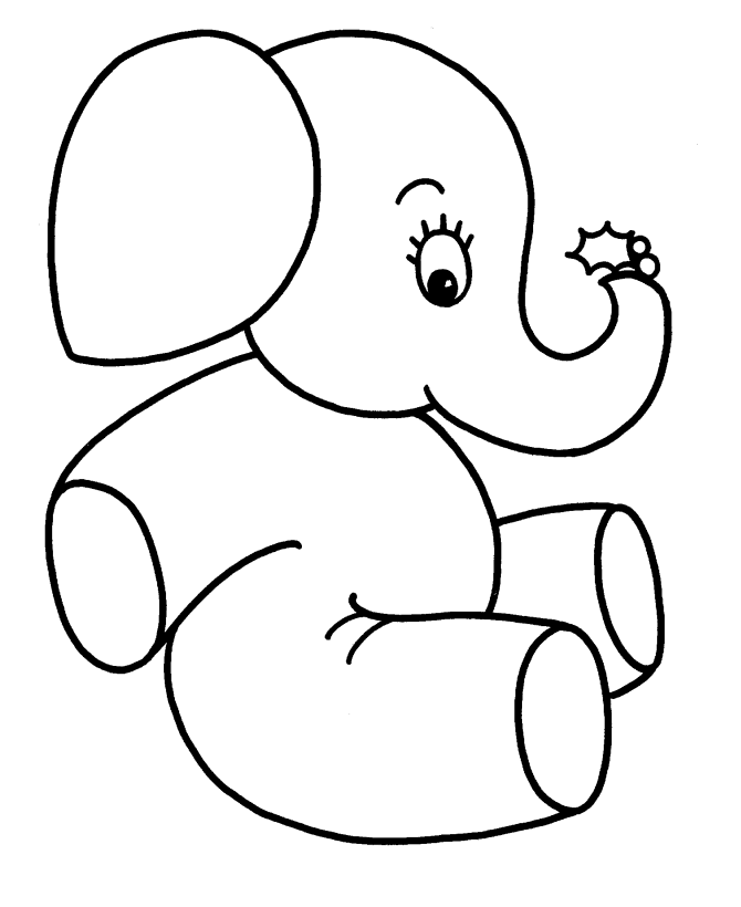 Easy coloring pages