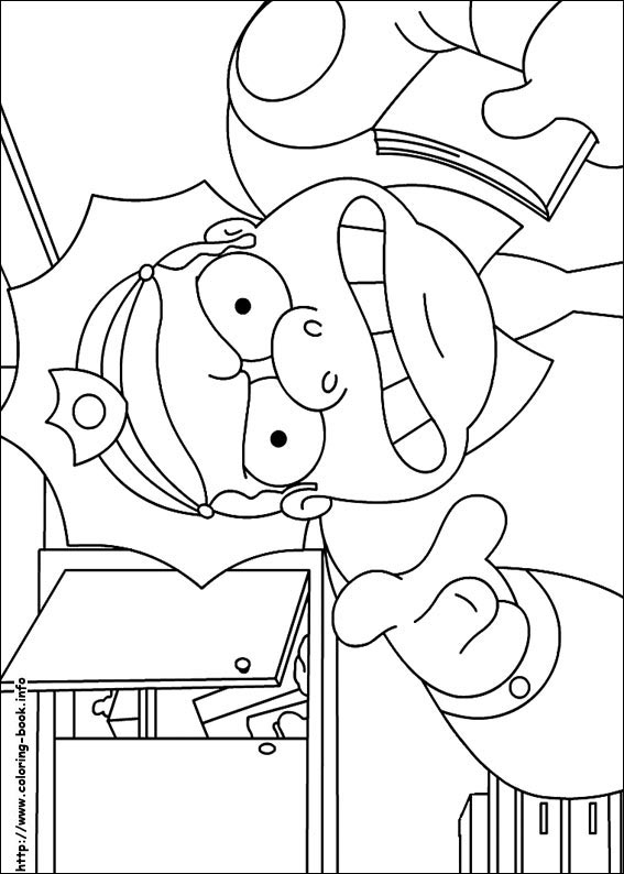 The simpsons coloring picture