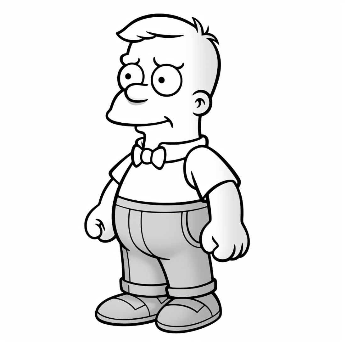 Simpsons coloring pages