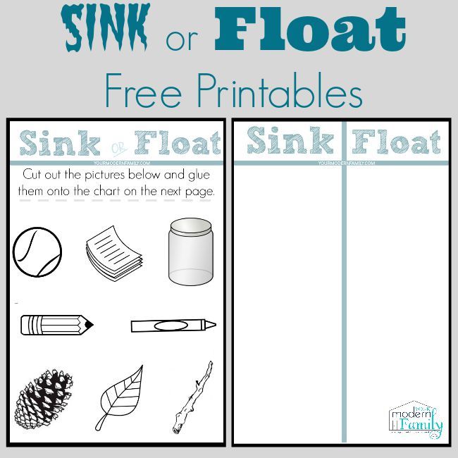 Sink or float chart