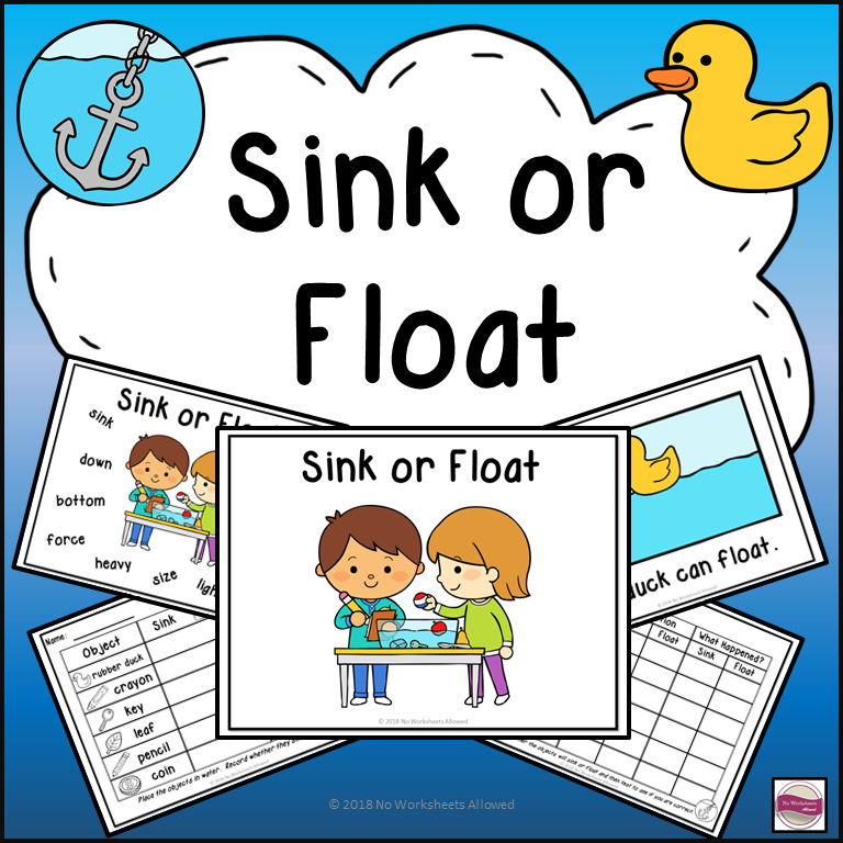 Sink or float experiments emergent reader more made by teachers