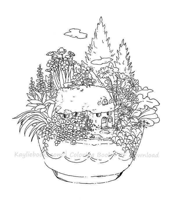 Download printable watercolor coloring book pdf coloring book download coloring books fall coloring pages