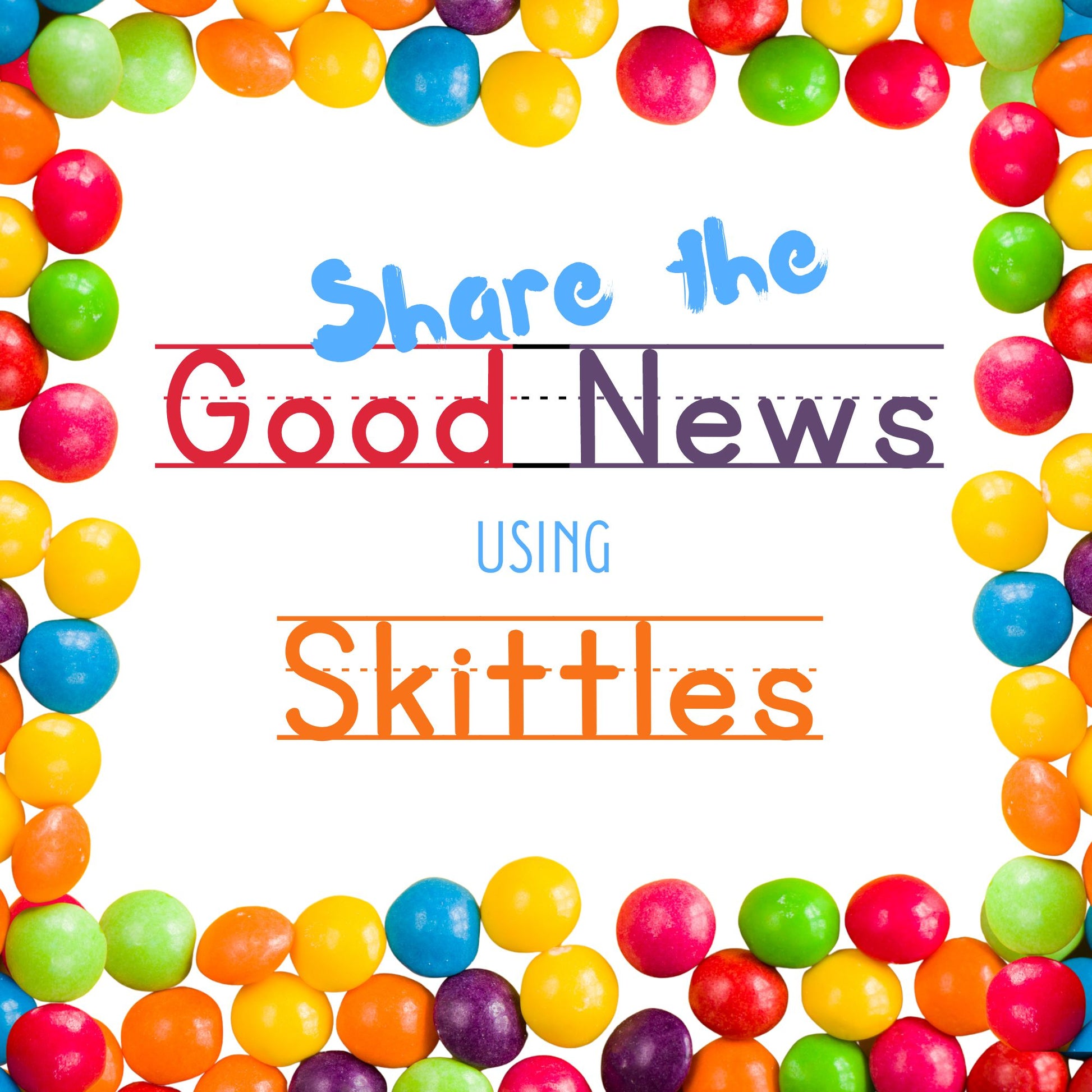 Gospel printable using skittles candies download only â big truth bible lessons for kids