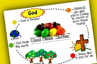 Free printable good news skittles