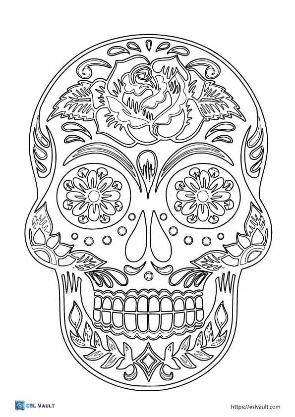 Free skeleton craft printables