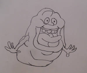 Slimer on teamghostbusters