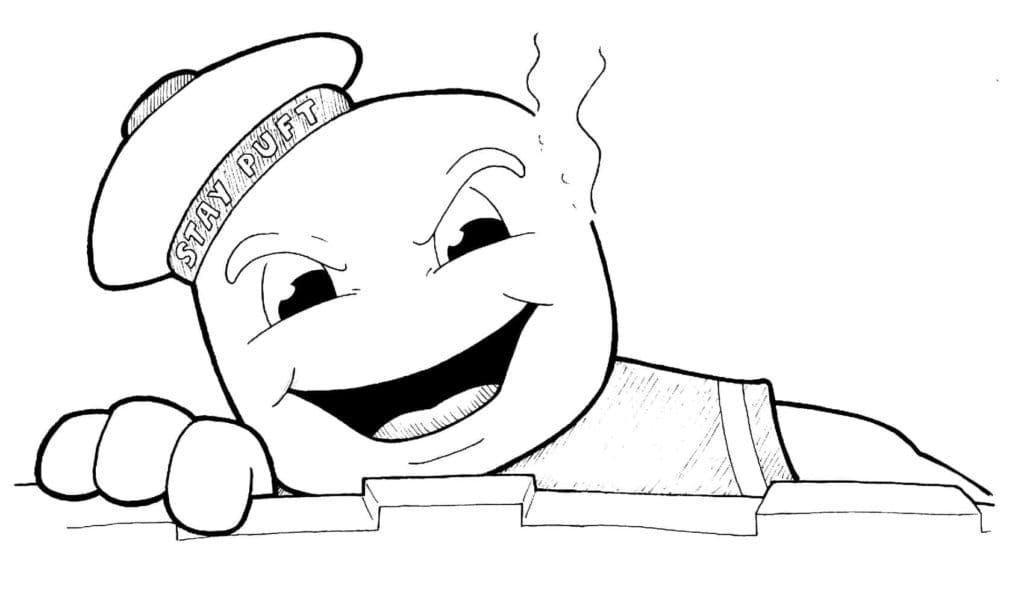 Ghostbusters coloring pages