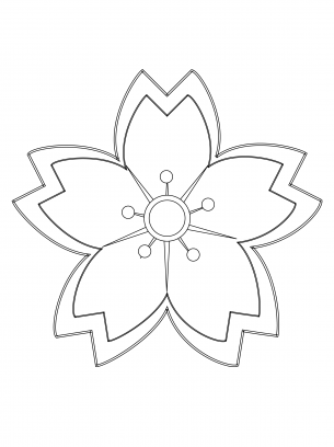 Flower coloring pages