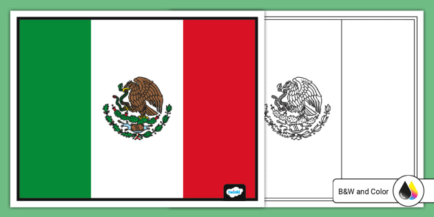 Mexi flag poster teacher made