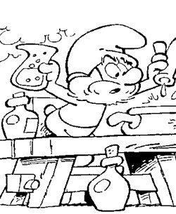 Smurfs coloring pages