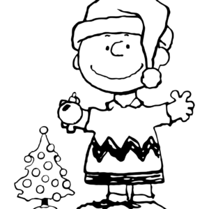 Charlie brown christmas coloring pages printable for free download