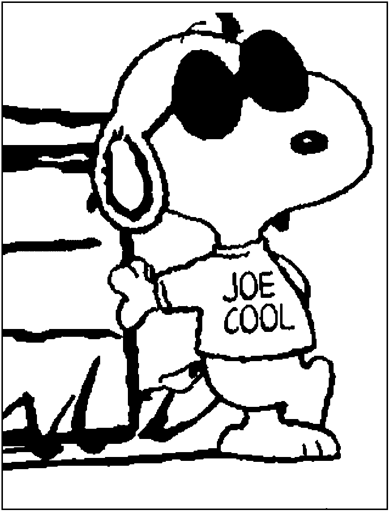 Coloring page snoopy cartoons â printable coloring pages