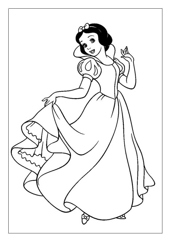 Snow white coloring pages free printable coloring sheets for kids