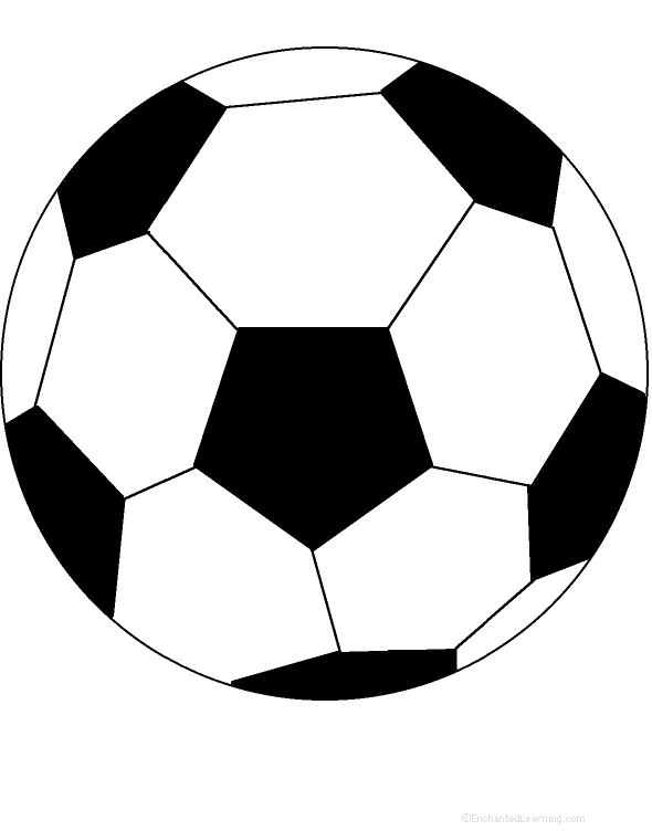 Free printable soccer ball template