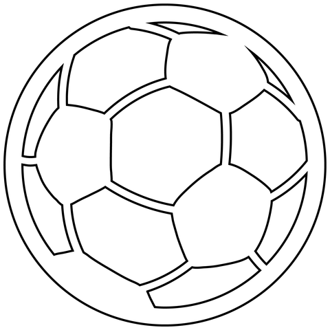 Soccer ball emoji coloring page free printable coloring pages