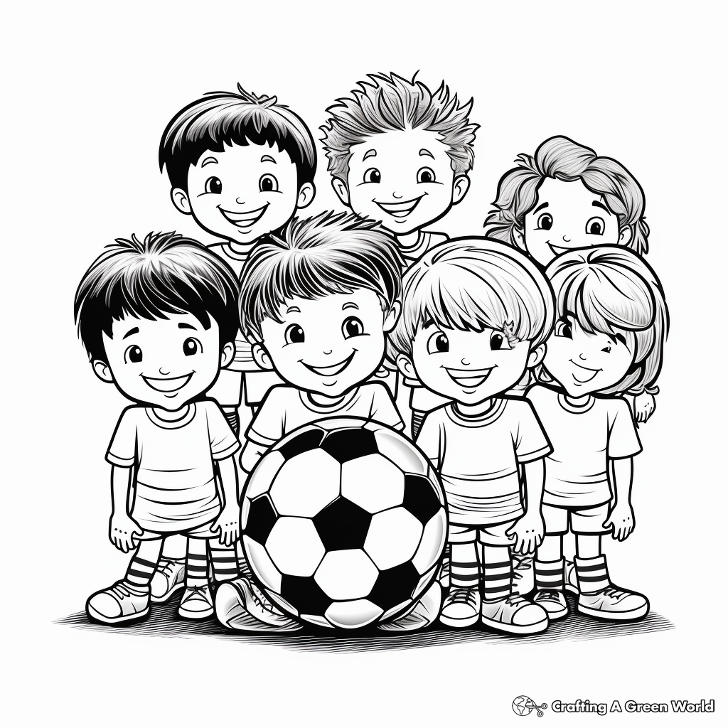 Football coloring pages