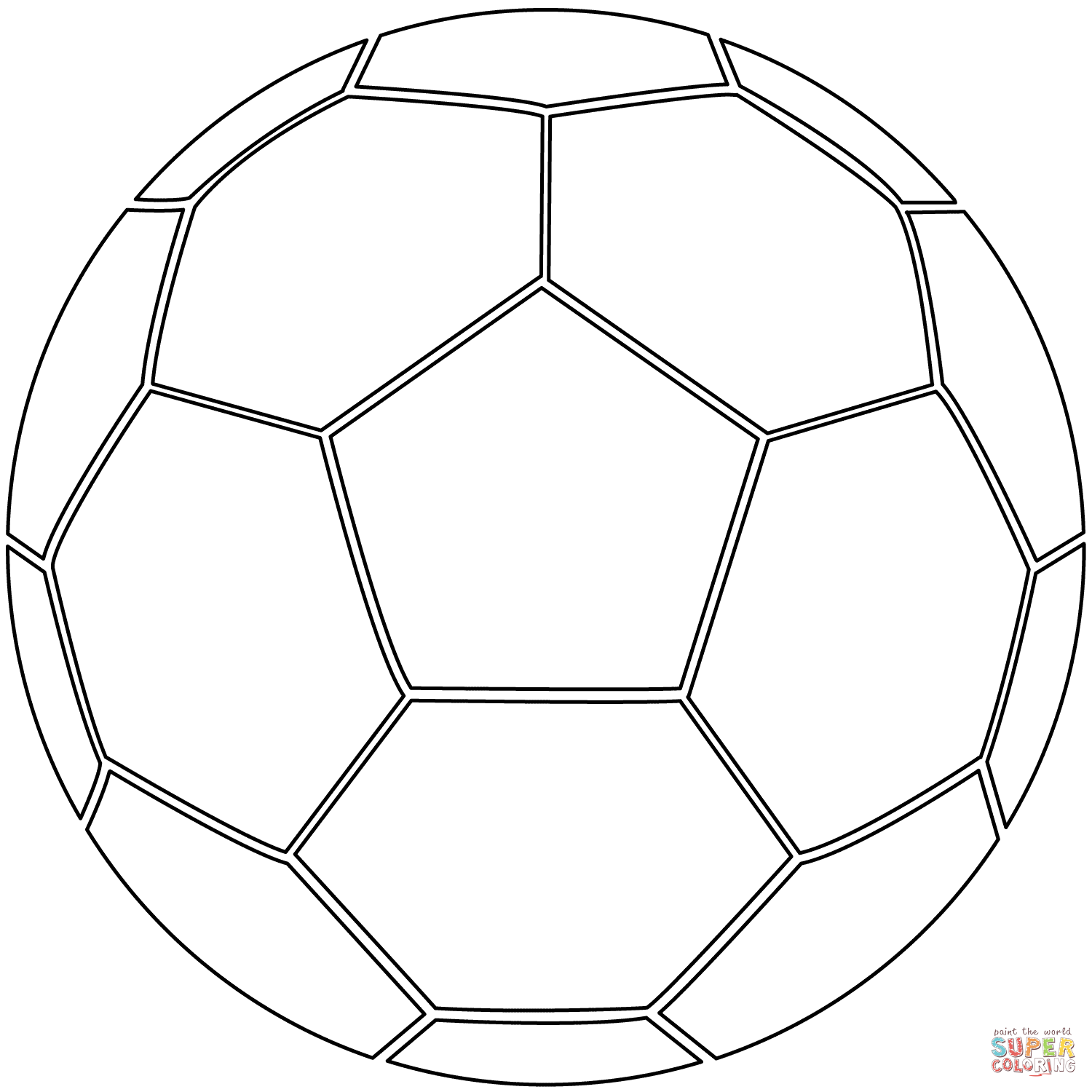 Printable soccerball player