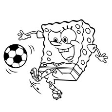 Soccer ball coloring pages