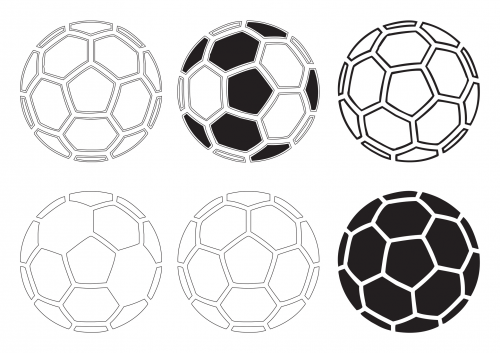 Printable soccer ball clipart