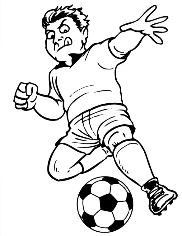 Football coloring pages