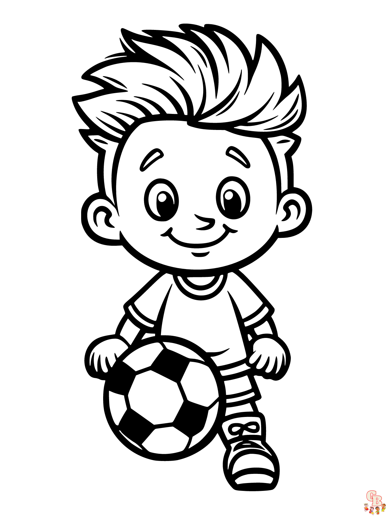 Soccer coloring pages free printable sheets for kids