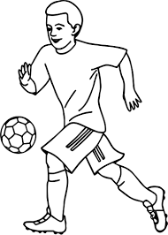 Coloring pages free printable soccer coloring for kids images