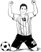 Soccer coloring pages free coloring pages