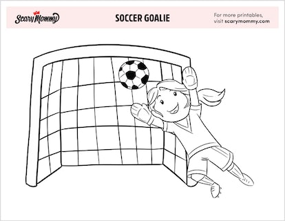 Soccer coloring pages your mini mia hamm or little cristiano ronaldo will love